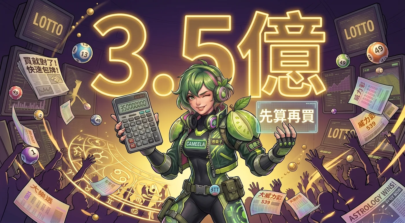 2026勞動節威力彩頭獎上看3.5億懶人包｜芭樂子拆解頭獎機率與聰明買法｜GAME8LA