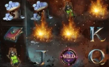 魔龍傳奇隕石特效：隨機將符號變成 Wild 百搭