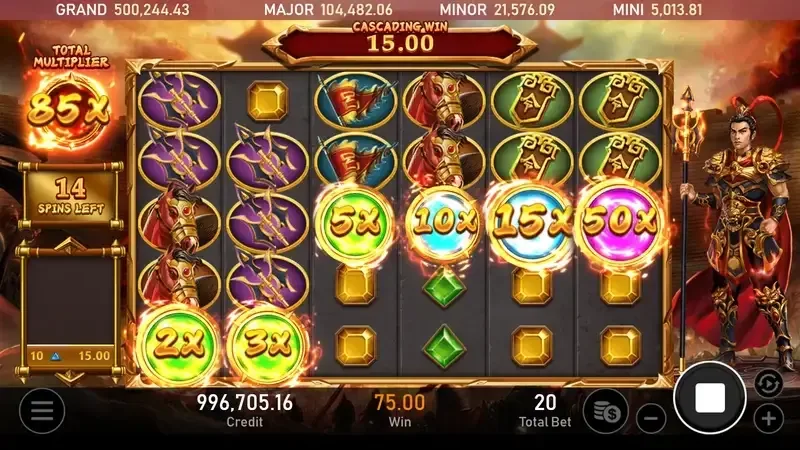 戰神呂布免費遊戲畫面